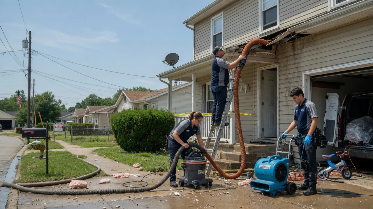 Water Damage Restoration in Tyndall, SD near me